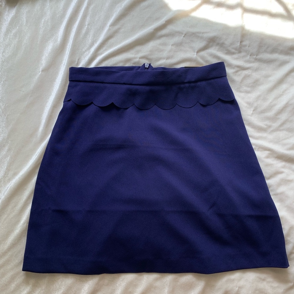 Banana Republic NEW Scallop Waist A-line Skirt